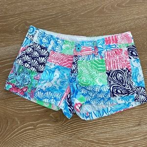 Lily Pulitzer shorts size 2